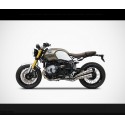 Ligne d'Echappement Zard 2-1-2 Titane racing BMW R NINE T 1200