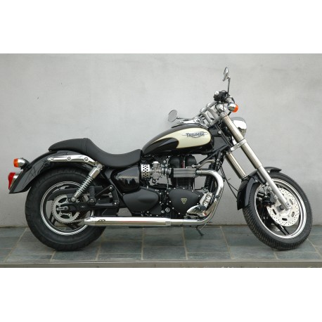Echappement Qd Exhaust MAXCONE TRIUMPH SPEEDMASTER TRIUMPH AMERICA