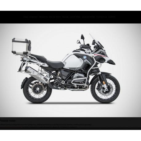 Echappement Zard PENTA Bmw R1200GS 2014-2018