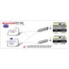 Collecteur pot d'échappement ARROW APRILIA SRV 850 2012-2016 1