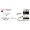 Echappement ARROW RACE-TECH APRILIA TUONO V4 2011-2016 RSV4 2009-2016 4