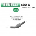 Raccord central racing échappement ARROW BENELLI 502 C 2019-2020