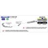 Raccord d'Echappement central ARROW BMW R1200GS 2004-2005 1