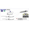 Raccord d'Echappement ARROW pour collecteur d'origine BMW K1300R K1300S 2009-2016 1