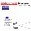 CATALYSEURS d'échappement HOMOLOGUES ARROW DUCATI 696 MONSTER 796 MONSTER 1100 MONSTER