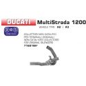 Collecteur d'Echappement ARROW pour silencieux d'origine DUCATI 1200 MULTISTRADA 2010-2014