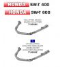 Collecteur d'Echappement ARROW HONDA SWT- 400 2009-2016 SWT 600 2010-2016 1