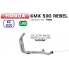 Collecteur d'Echappement racing ARROW HONDA CMX 500 REBEL  0