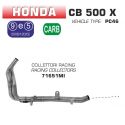 Collecteur d'Echappement racing ARROW HONDA CB500X 2015-2016