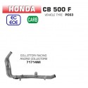 Collecteur d'Echappement racing ARROW HONDA CB500F CBR500R 2019-2020