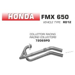 Collecteur pot d'Echappement racing ARROW HONDA FMX 650 2005-2008
