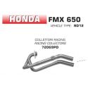 Collecteur d'Echappement racing ARROW HONDA FMX 650 2005-2008