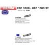 Raccord d'Echappement ARROW HONDA CBF 1000 2010-2013 0