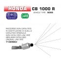 Raccord d'Echappement décatalysé ARROW HONDA CB1000R 2008-2017