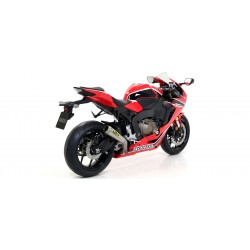 Ligne complète pot d'Echappement compétition evo ARROW HONDA CBR1000RR 2017-2019 position haute