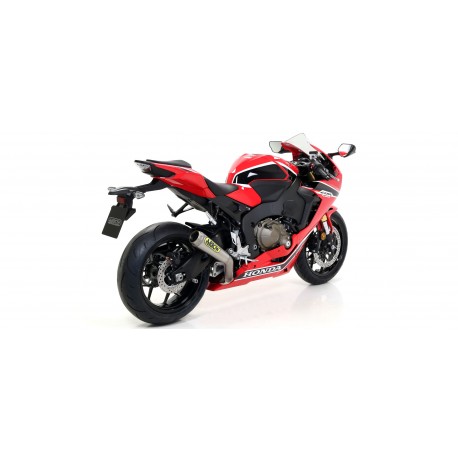 Ligne complète d'Echappement compétition evo ARROW HONDA CBR1000RR 2017-2019 position haute