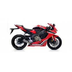 Pot d'Echappement ARROW PRO-RACE position basse HONDA CBR1000RR 2017-2019 avec grille moto GP