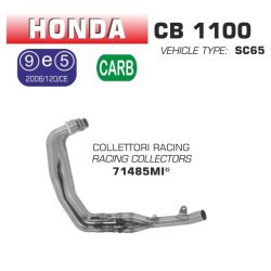 Collecteur pot d'Echappement racing ARROW HONDA CB1100 2013-2016
