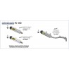 Ligne complète d'Echappement ARROW MX COMPETITION HUSQVARNA FC 450 2017-2018 2