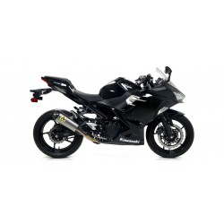 Ligne pot d'Echappement ARROW COMPETITION EVO-3 KAWASAKI 400 NINJA 2018-2021