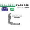 Collecteur d'Echappement racing ARROW KAWASAKI ZX6R ZX636R 2009-2016 0