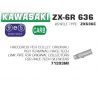 Raccord d'Echappement ARROW pour collecteur d'origine KAWASAKI ZX6R ZX636R 2009-2016 0