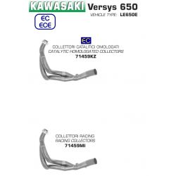 Collecteur pot d'echappement ARROW KAWASAKI ER6 2012-2016 650 VERSYS 2015-2023