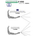 Collecteur d'echappement ARROW KAWASAKI Z650 NINJA 650 2017-2020