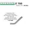 Raccord d'Echappement ARROW RACE-TECH KAWASAKI Z750 2004-2006 0
