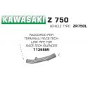 Raccord d'Echappement ARROW RACE-TECH KAWASAKI Z750 Z750R 2007-2014