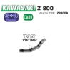 Raccord d'Echappement ARROW KAWASAKI Z800 2013-2016 0
