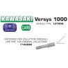 Raccord d'Echappement ARROW pour collecteur d'origine KAWASAKI 1000 VERSYS 2012-2016 0