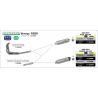 Raccord d'Echappement ARROW pour collecteur d'origine KAWASAKI 1000 VERSYS 2012-2016 1
