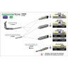 Raccord d'Echappement ARROW pour collecteur d'origine KAWASAKI 1000 VERSYS 2012-2016 2