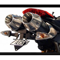 Double pot d'Echappement Top Gun Zard Ducati Hypermotard 796 / 1100 / 1100 Evo 2007-2012