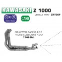 Collecteur d'Echappement racing ARROW 4 en 2 KAWASAKI Z1000 2014-2016