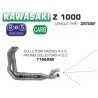 Collecteur d'Echappement racing ARROW 4 en 2 KAWASAKI Z1000 2014-2016 0
