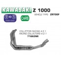 Collecteur d'Echappement racing ARROW 4 en 1 KAWASAKI Z1000 2014-2016