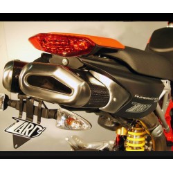 Double pot d'Echappement Zard Penta Ducati Hypermotard 796 / 1100 / 1100 Evo 2007-2012