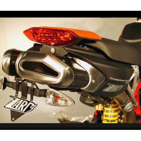 Double Echappement Zard Penta Ducati Hypermotard 796 / 1100 / 1100 Evo