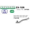 Raccord d'Echappement décatalysé ARROW KAWASAKI ZX10R 2016-2019 0