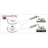 Collecteur d'Echappement ARROW KEEWAY RKV 125 2011-2015 1