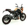 Echappement ARROW THUNDER KTM 125 DUKE 2011-2016 200 DUKE 2012-2014 2