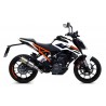 Echappement ARROW THUNDER KTM 125 DUKE RC 125 390 DUKE RC 390 2017-2020 0