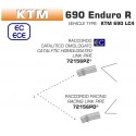 Raccord d'Echappement ARROW pour collecteur KTM 690 ENDURO R SMC-R 690 2019-2020