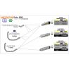 Raccord d'Echappement ARROW pour collecteur d'origine KTM 690 DUKE 2016-2018 1