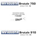 Raccord d'Echappement ARROW MV AGUSTA 750 BRUTALE 2003-2006 910 BRUTALE 2005-2008