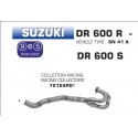 Collecteur d'échappement ARROW SUZUKI DR 600 R 1985-1987 DR 600 S 1985-1990