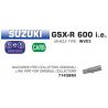 Raccord d'Echappement ARROW pour collecteur d'origine SUZUKI GSXR 600 GSXR 750 2011-2016 1