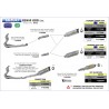 Ligne d'Echappement competition ARROW SUZUKI GSXR 600 GSXR 750 2011-2016 2